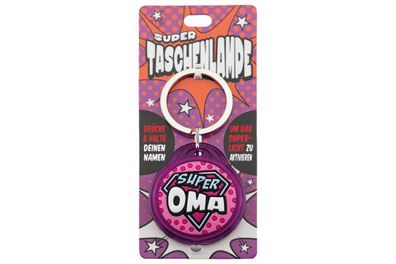 Super Taschenlampe mit Titel: Super Oma