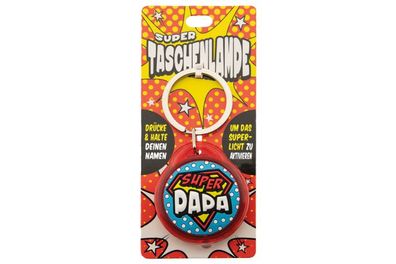 Super Taschenlampe mit Titel: Super Papa