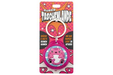 Super Taschenlampe mit Titel: Charakter Katze
