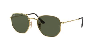Ray-Ban Sonnenbrille Hexagonal in Gold RB3548N 001 51