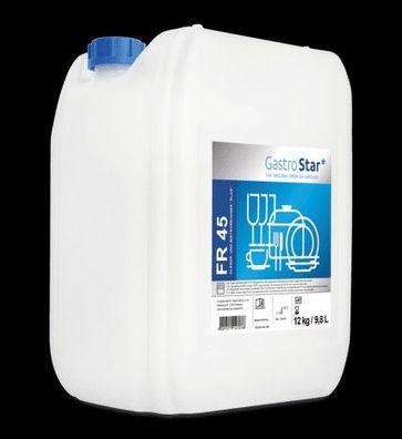 Gastro Star FR 45 Gläser Bistro Reiniger 12 Kg bei Hartwasser