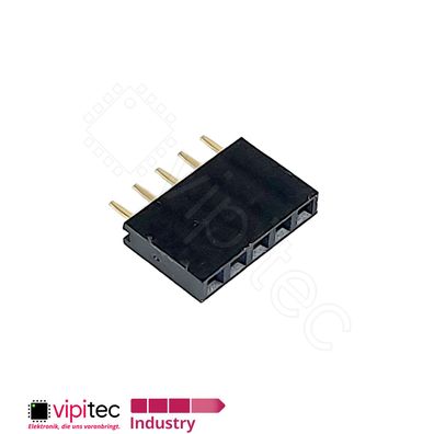 5-polige gerade Buchsenleiste | 2.54mm 1x5 Female Single Pin Socket Header