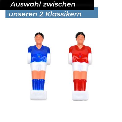 Bandito - Kickerfigur Hobby blau für 13 mm Kickerstangen (11 St.)