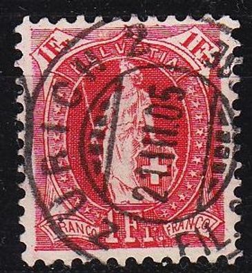 Schweiz Switzerland [1899] MiNr 0070 D ( O/used ) [01]
