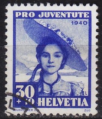 Schweiz Switzerland [1940] MiNr 0376 ( O/used ) [01] Pro Juventute
