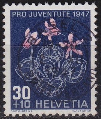 Schweiz Switzerland [1947] MiNr 0491 ( O/used ) [02] Pro Juventute