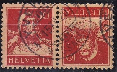 Schweiz Switzerland [Zusammendruck] K 08 ( O/used ) [02]