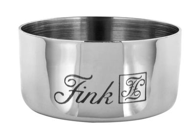 Fink LIVING 4er Set, Teelichthalter, Edelstahl , silberfarben, L. 4 cm, B. 2 cm,