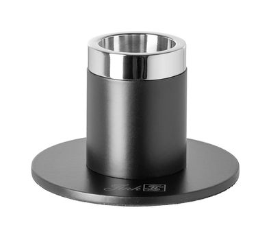 Fink ENNO, Leuchter, Aluminium, vernickelt, Stahl, Eisen, pulverbeschichtet, glatt