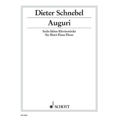 Auguri Schnebel Klavier Noten