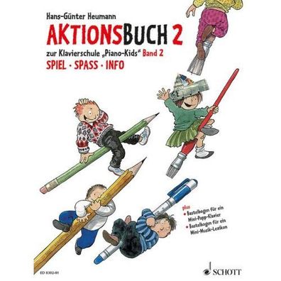 Piano Kids Band 2 Aktionsbuch zur Klavierschule