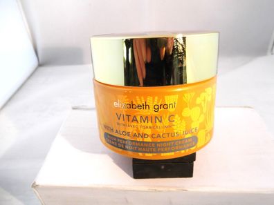 Elizabeth Grant Vitamin C with Aloe+Cactus Juice Nightcream 100 ml