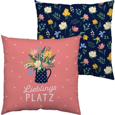 Sheepworld Gruss & Co Kissen "Lieblings - Platz (Garten)" Neuware