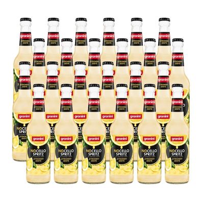 granini Nøcello SPRITZ alkoholfrei 24x 0,33L – Zitronenzeste Erfrischungsgeträn