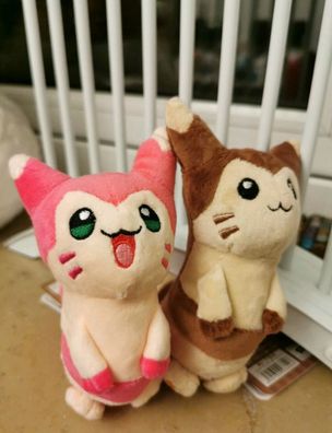 2 Pokemon Wiesenior Plüsch Figur Stofftier Kuscheltier Plush 15 cm NEU