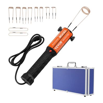 VEVOR Induktionsheizgerät Set 1 kW mit 10 Spulen Bolzenentferner Defekt