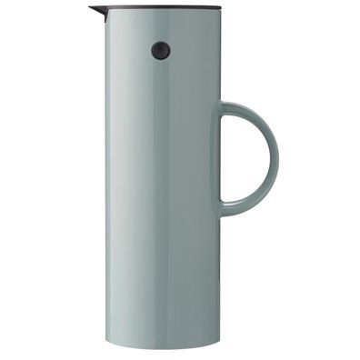 Stelton Isolierkanne EM77 1 Liter Dusty Green mit Glaseinsatz