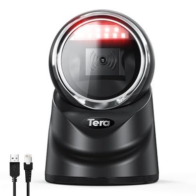 Tera Pro 2D QR Desktop Barcode Scanner USB Omnidirektional Defekt