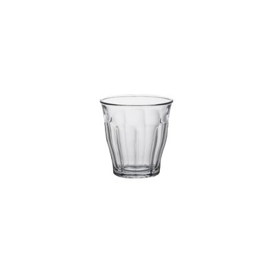 Duralex Picardie Trinkgläser 130 ml aus gehärtetem Glas transparent 6 Stéck