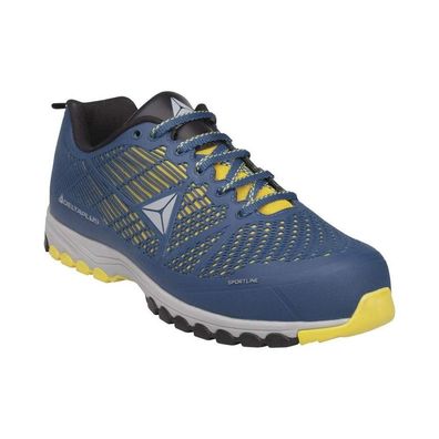 Deltaplus Sicherheitshalbschuhe S1P HRO SRC Blau Gelb Größe 39