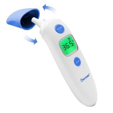 Infrarot Stirn und Ohrthermometer digital kontaktlos mit Fieberalarm
