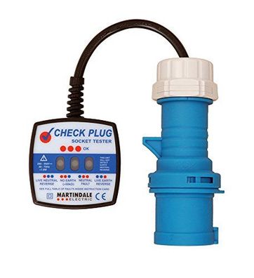 Martindale MARCP201 Industrie-Steckdosenpréfer 250 V 16 A