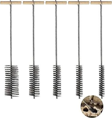 5 Stéck Bohrlochbérsten Set 8 bis 25 mm Edelstahl Rohrbérsten