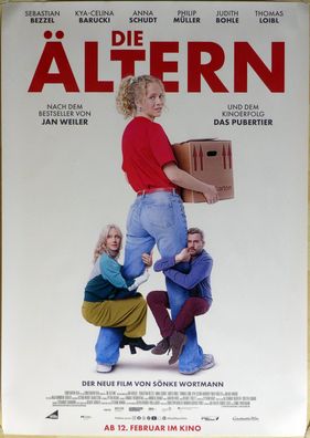 Die Ältern - Original Kinoplakat A1 - Sebastian Bezzel, Anna Schudt - Filmposter