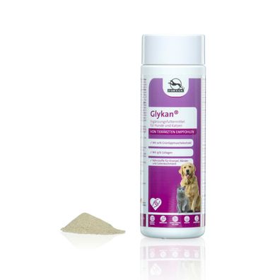 Glykan® Pulver mit Grünlippmuschel für Hunde & Katzen