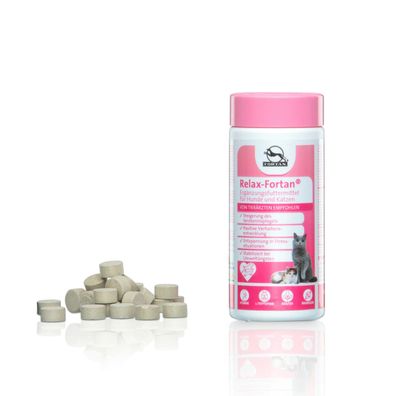 Relax-Fortan® für Hunde und Katzen - Tabletten mit L-Tryptophan