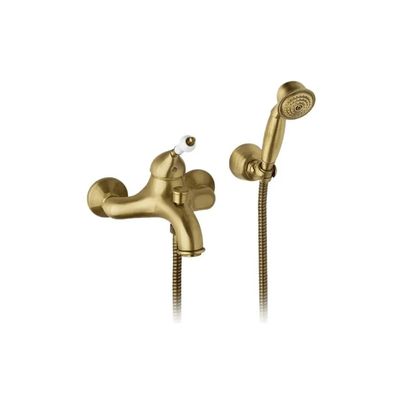 Badewannenarmaturen mit Brause Bronze Retro