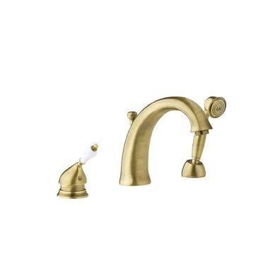 Badewannenarmaturen 3-Loch Bronze Retro