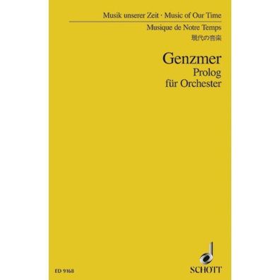 Prolog GeWV 109 9790001126717 Noten