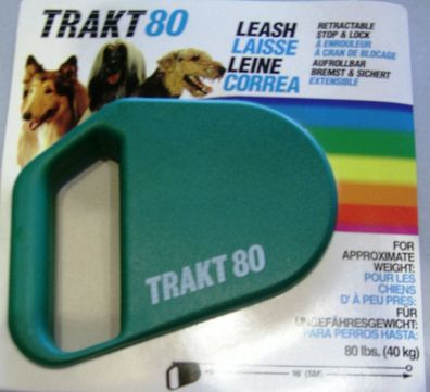 TRAKT 80 TOP Marken - Automatik - Seil - Leine; bis 40 kg; Farbe "grün"
