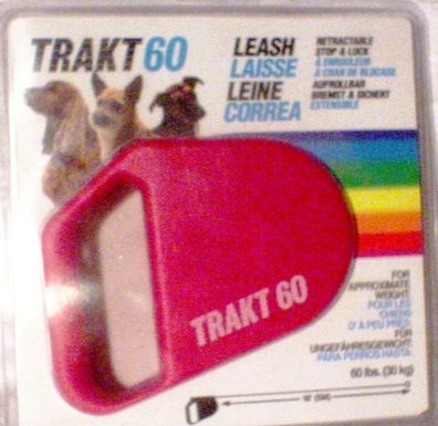 TRAKT 60 TOP Marken - Automatik - Seil - Leine; bis 30 kg; Farbe: "pink"