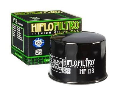 Ölfilter Hiflo HF138 Suzuki C 1500 Intruder, M 1500 Intruder, Bj.: 07-14, HF 138