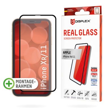Displex Panzerglas 10H vollflächig für Apple iPhone 11/Xr