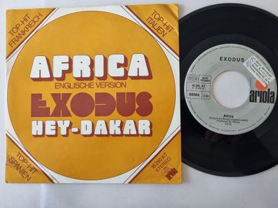 Exodus - Africa 7'' Vinyl Germany