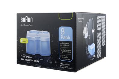 Braun Reinigungskartusche CCR 8er Pack 302759