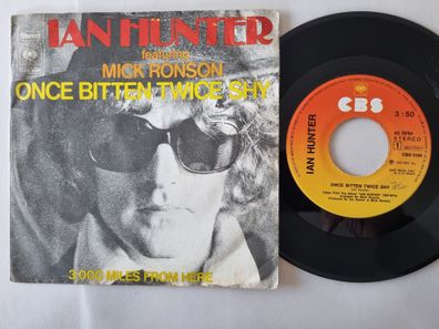 Ian Hunter - Once Bitten Twice Shy 7'' Vinyl Holland/ BAD COVER