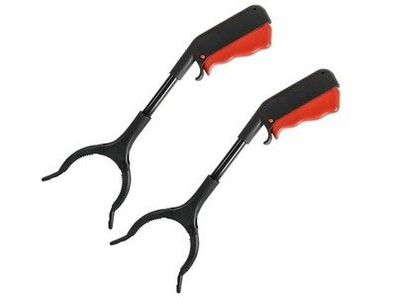 2 x Greifzange für Senioren 30cm Aufhebehilfe Müllgreifer Leicht Robust