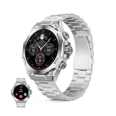Smartwatch KSIX Silberfarben 1,43"