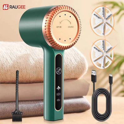 Rechargeable electric lint remover, 2-in-1 lint shaver, portable lint remover, fabric