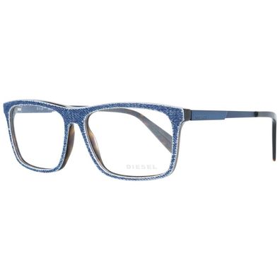 Diesel Brillengestelle DL5153 55056 Rund Brillengestelle 55, Blau