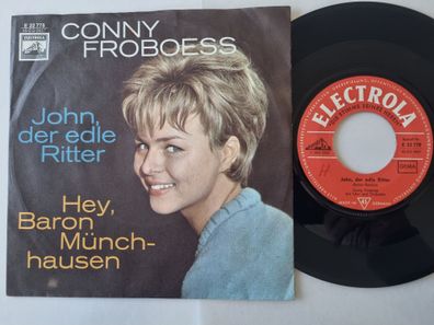 Conny Froboess - Hey, Baron Münchhausen/ John, Der Edle Ritter 7'' Vinyl Germany