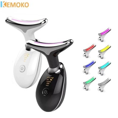 Neck Anti-Wrinkle Facial Beauty Device with 7 Lifting and Firming Massage Modes, Elec