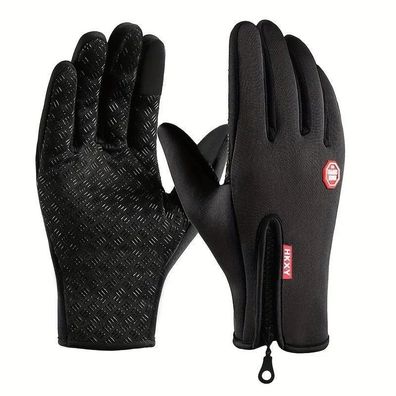 WomenÂ´s Touchscreen Warm Cycling & Motorcycle Gloves, Windproof
