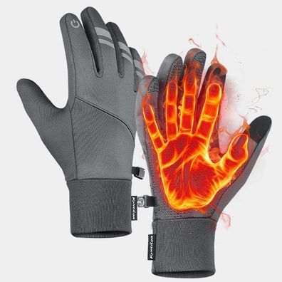Autumn Winter Cycling Gloves - Shockproof, Anti-Slip, Windproof, Warm, Touchscreen fo