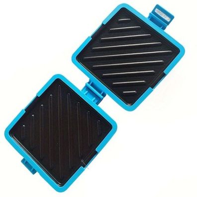 Microwave Toastie Sandwich Maker with Mittens, Micro Munchy Toaster, Versatile & Eas