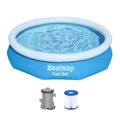 Fast Set™ Aufstellpool-Set mit Filterpumpe Ø 305 x 66 cm, blau, rund